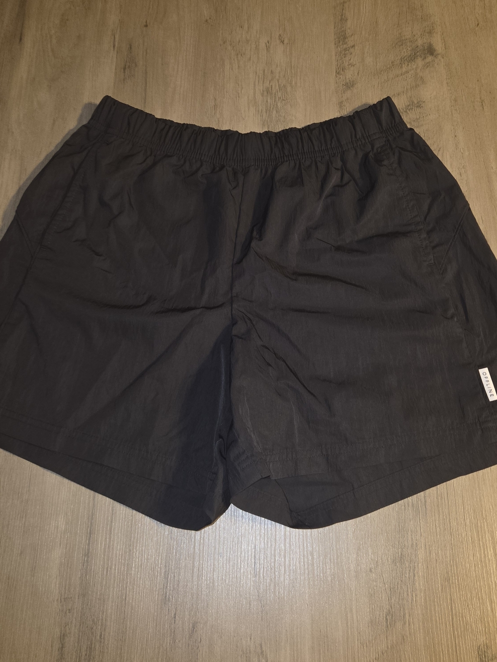 aerie Black Lightweight Athletic Shorts